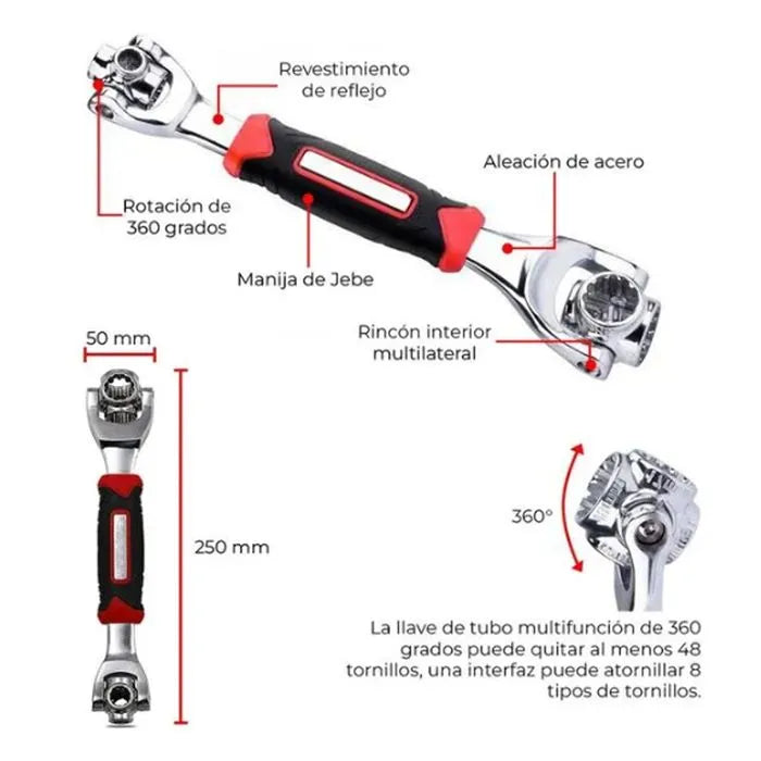 Llave Universal 48 en 1
